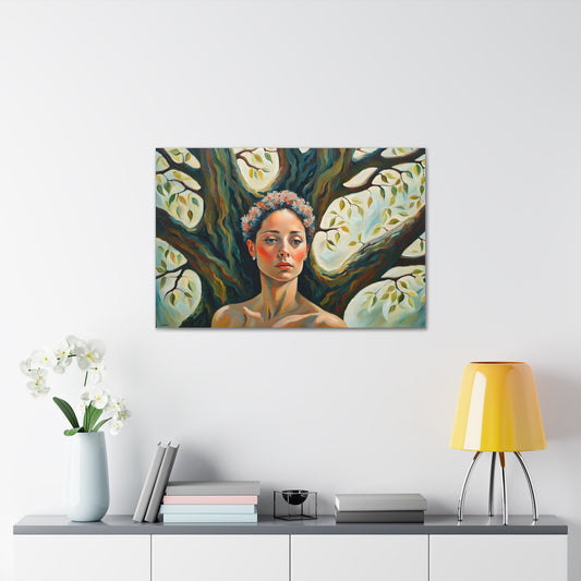 Ethereal Glow: Classic Oil Painting Wall Décor