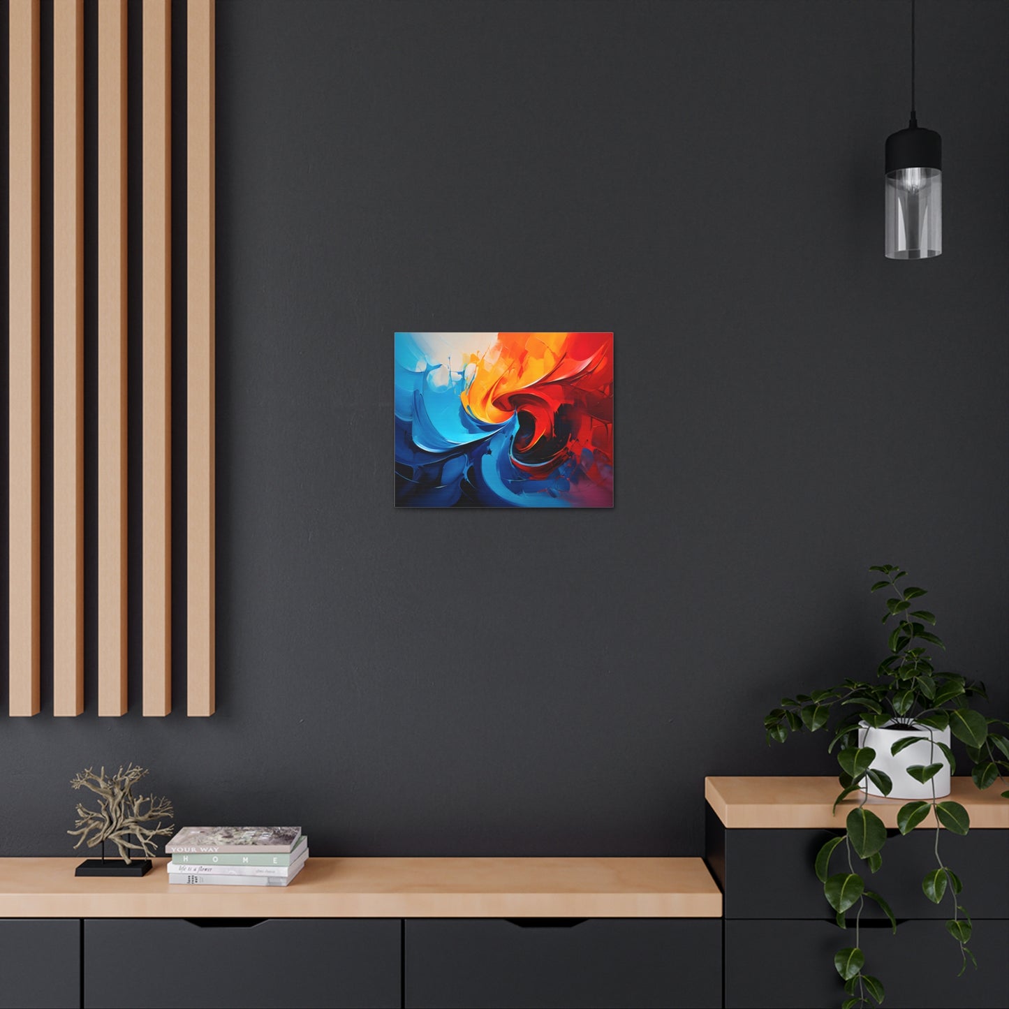 Colorful Chaos: Abstract Wall Décor