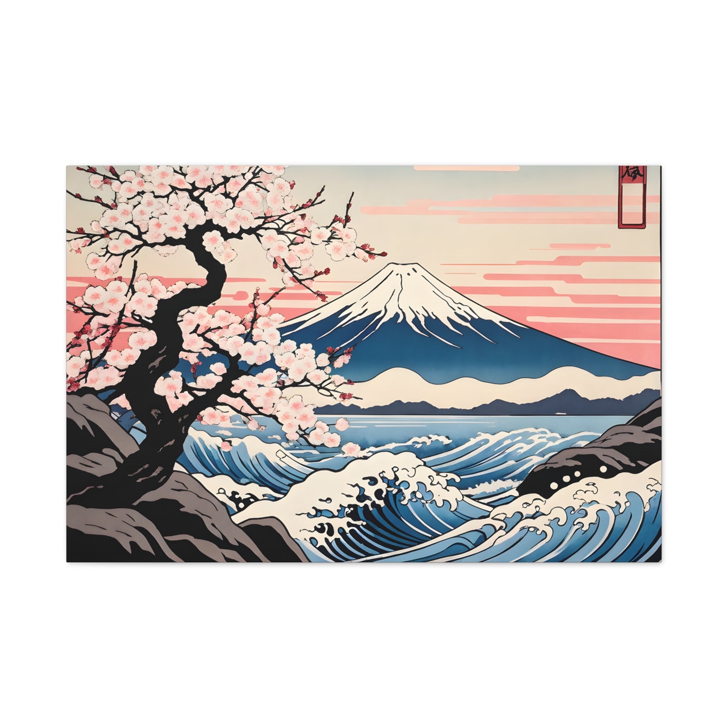 Enchanted Bloom: Ukiyo-e Wall Décor