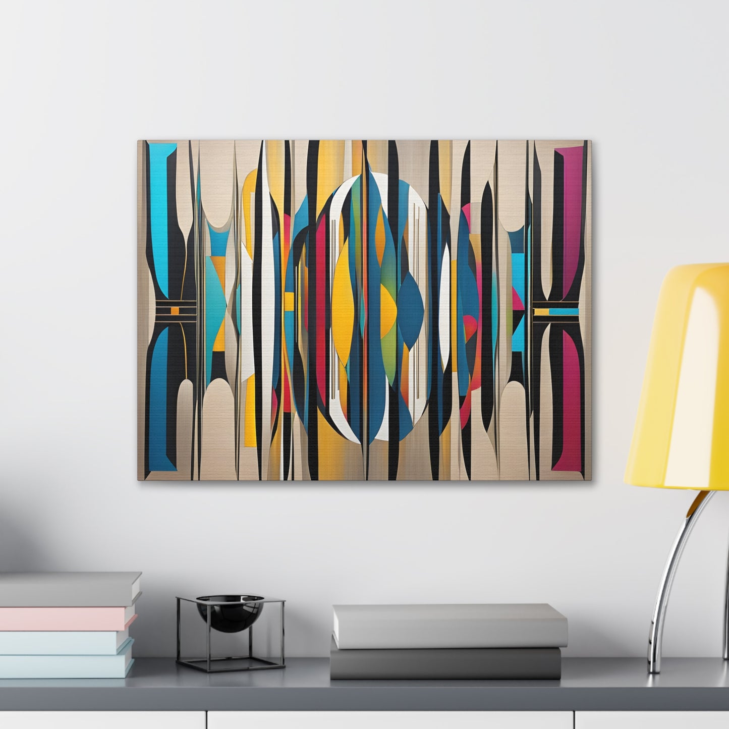 Colors of Language: Abstract Wall Décor