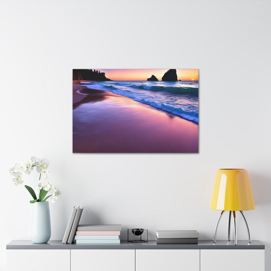 Sun-Kissed Horizon: Beach Wall Décor