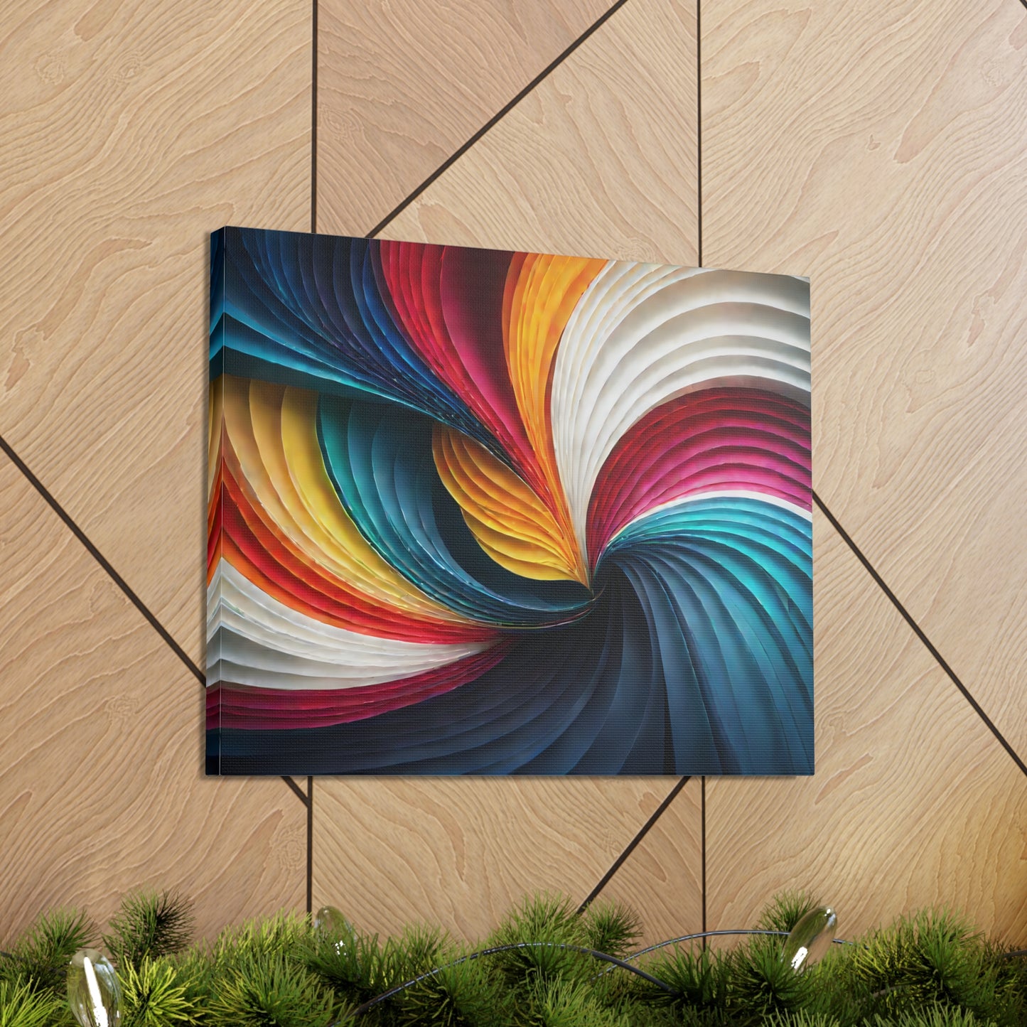 Ethereal Burst: Abstract Wall Décor