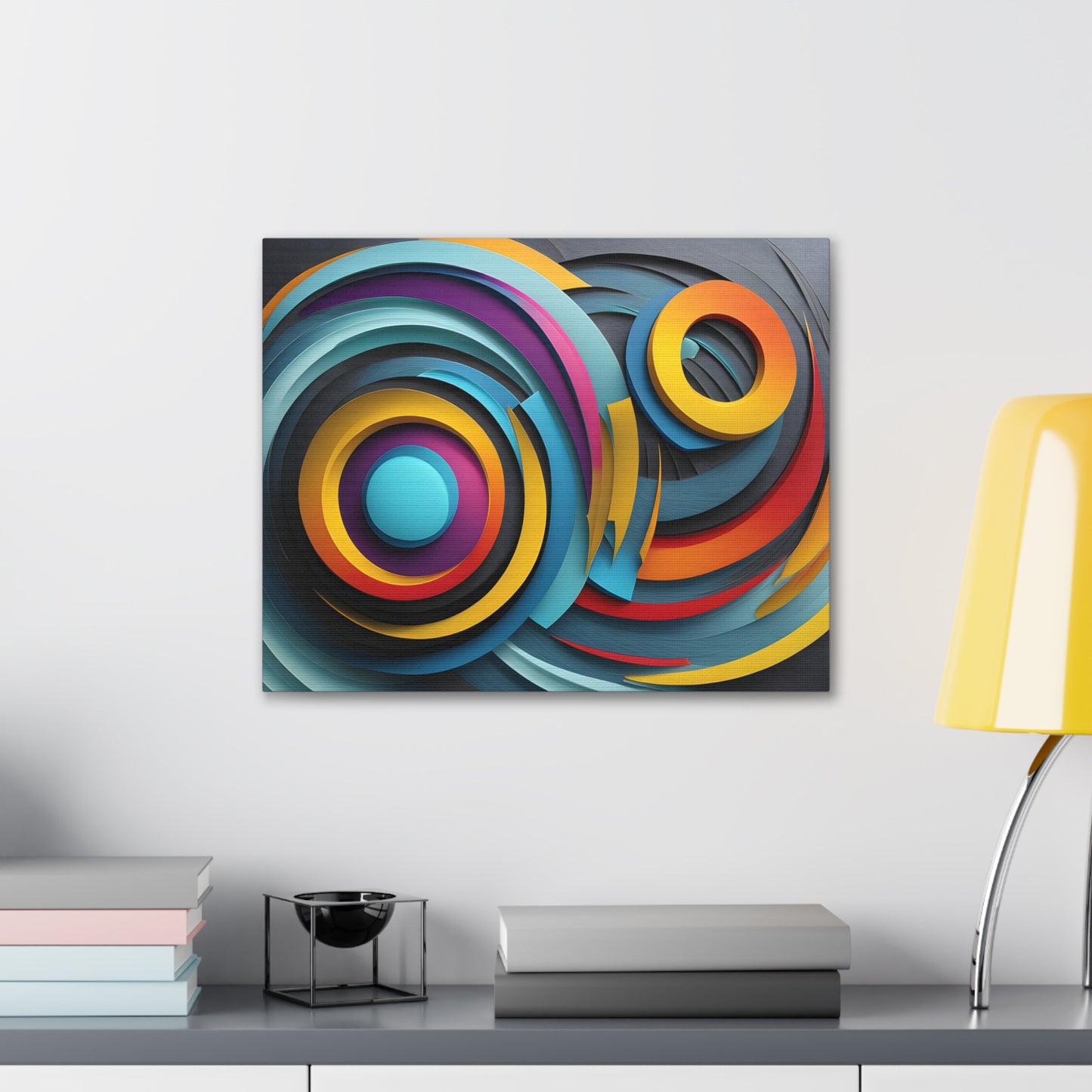 Aurora Canvas: Abstract Wall Décor