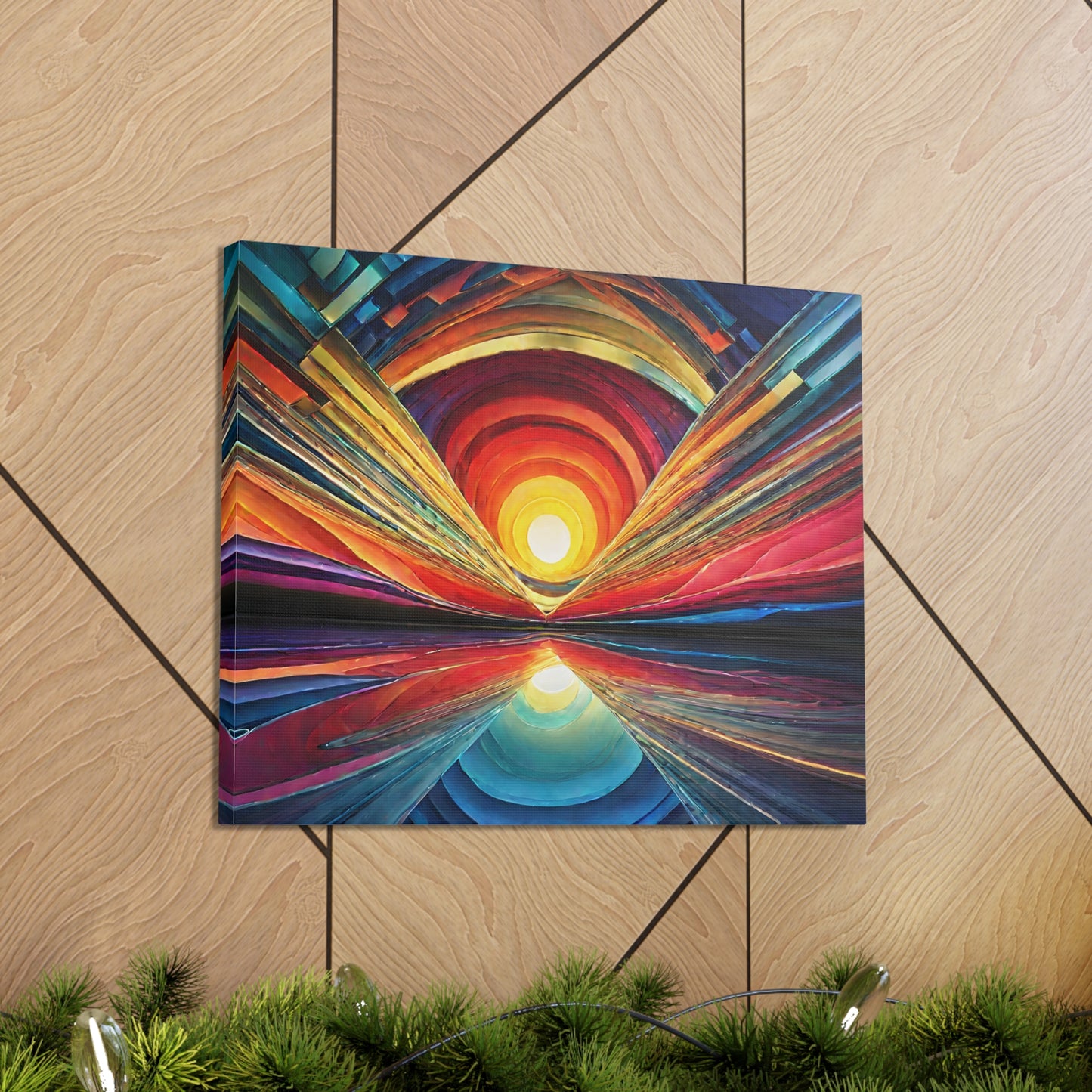 Mystical Whirl: Abstract Wall Décor