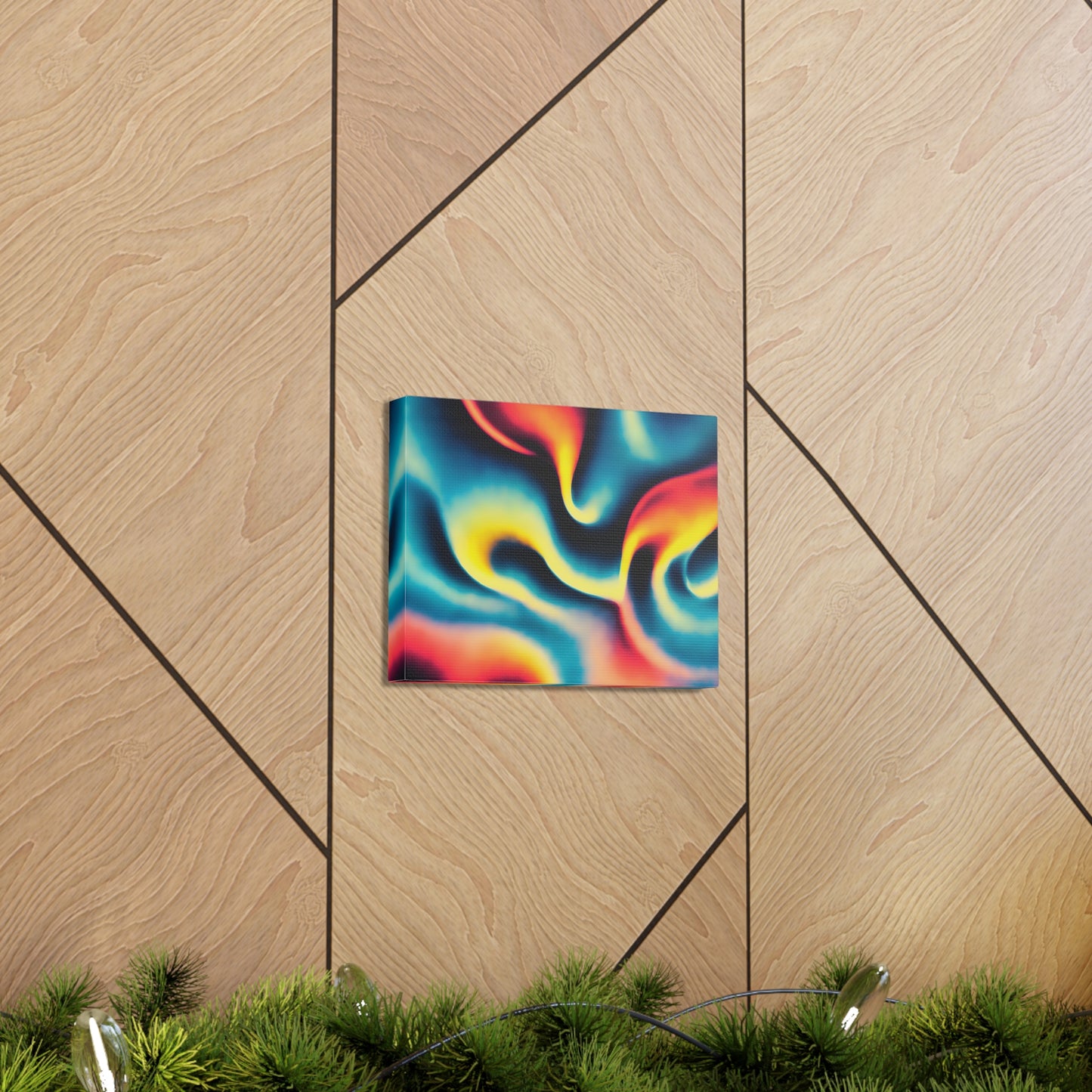 Trippy Bliss: Abstract Colors Wall Décor