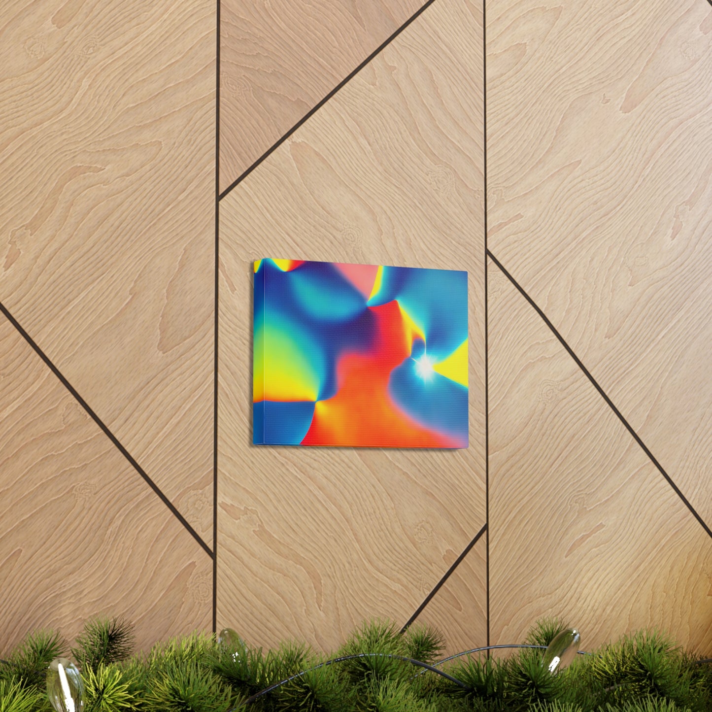 Vibrant Spectrum: Abstract Colors Wall Décor