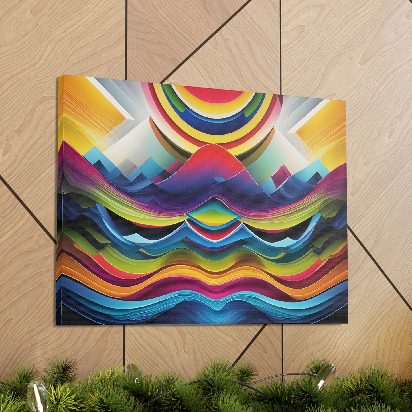 Enigmatic Flux: Abstract Wall Décor