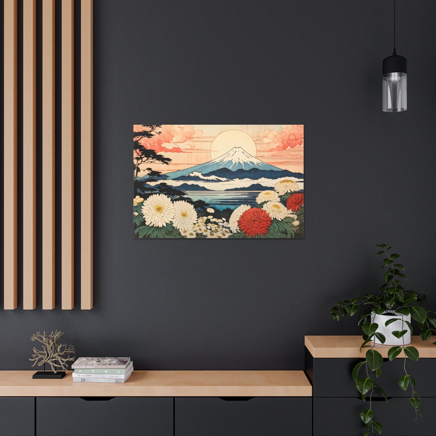 Enchanted Garden: Ukiyo-e Wall Décor