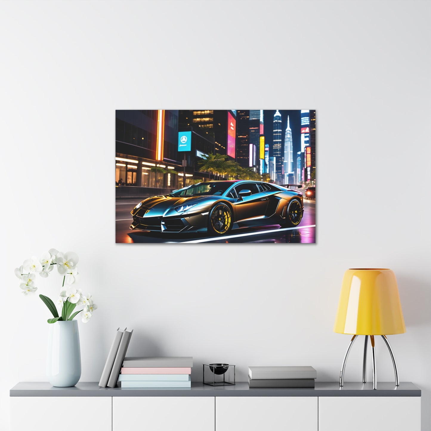 Cityscape Cruise: Famous Auto Wall Décor