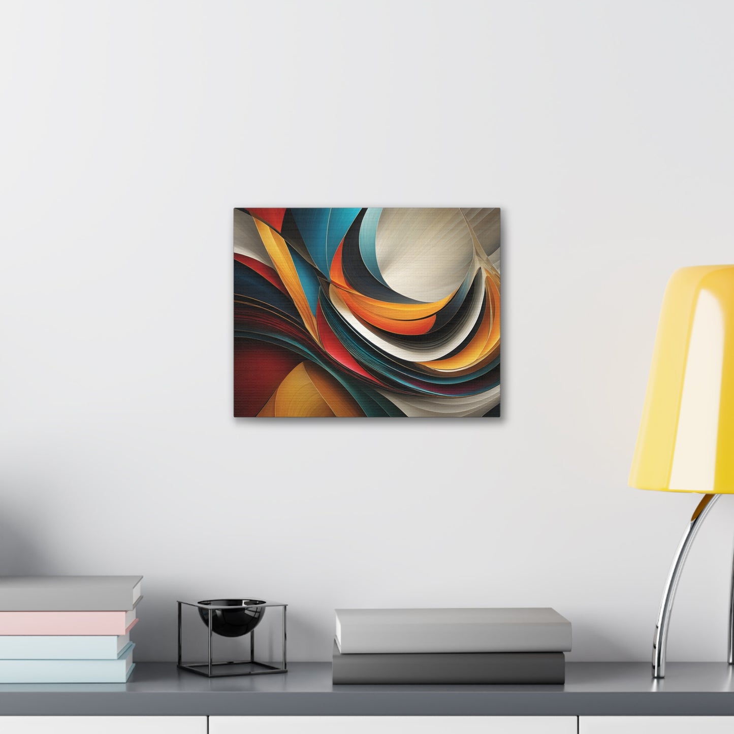 Ethereal Waves: Abstract Wall Décor