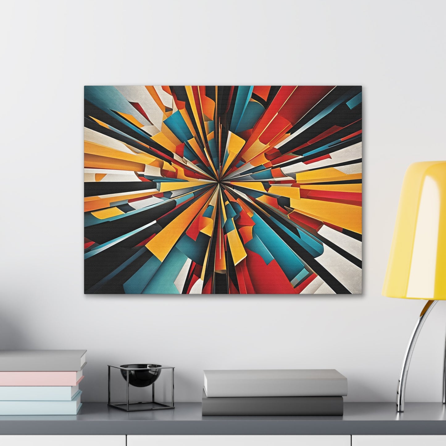 Crystal Whirl: Abstract Wall Décor