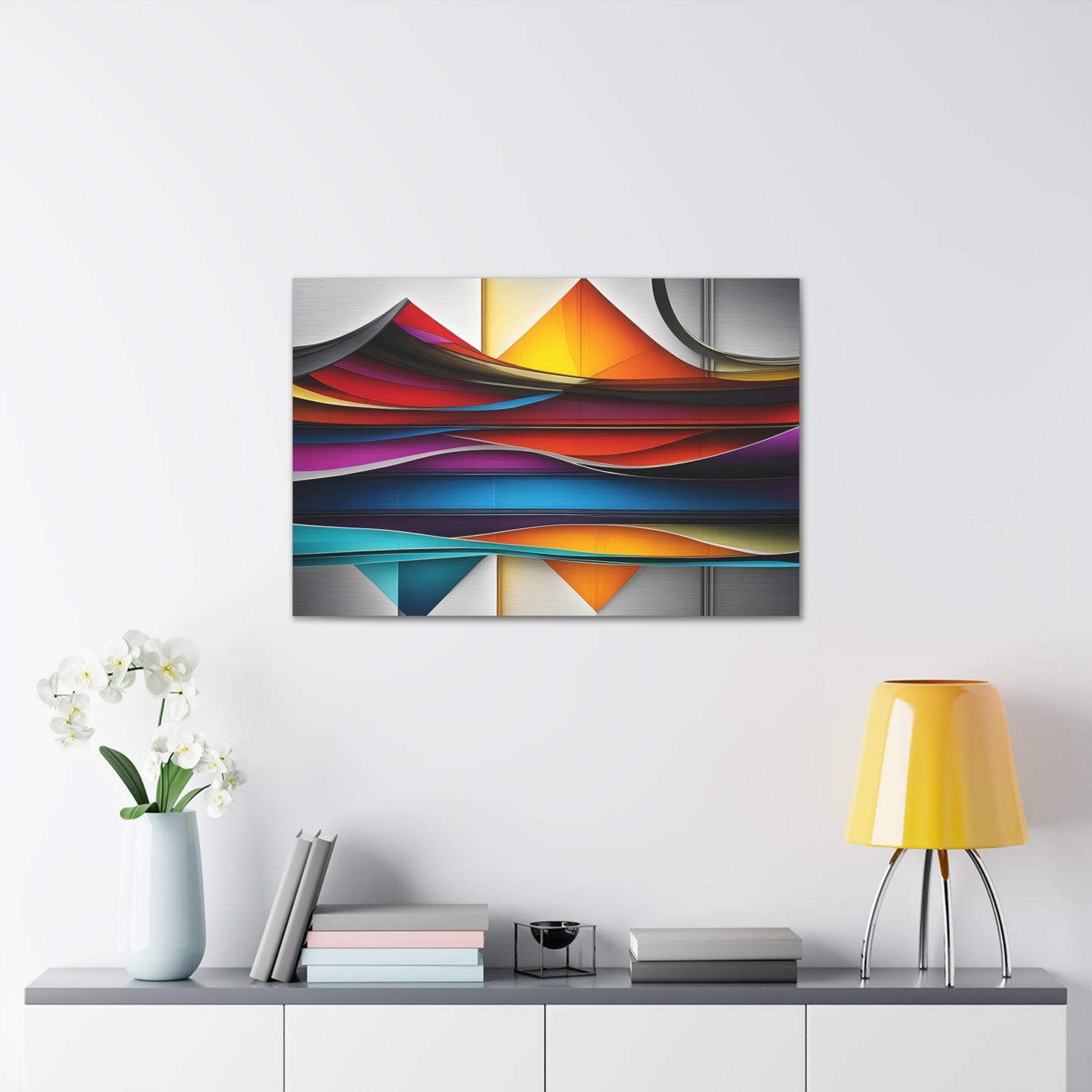 Liquid Mirage: Abstract Wall Décor