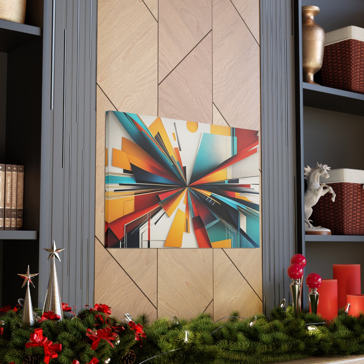 Stardust Symphony: Abstract Wall Décor