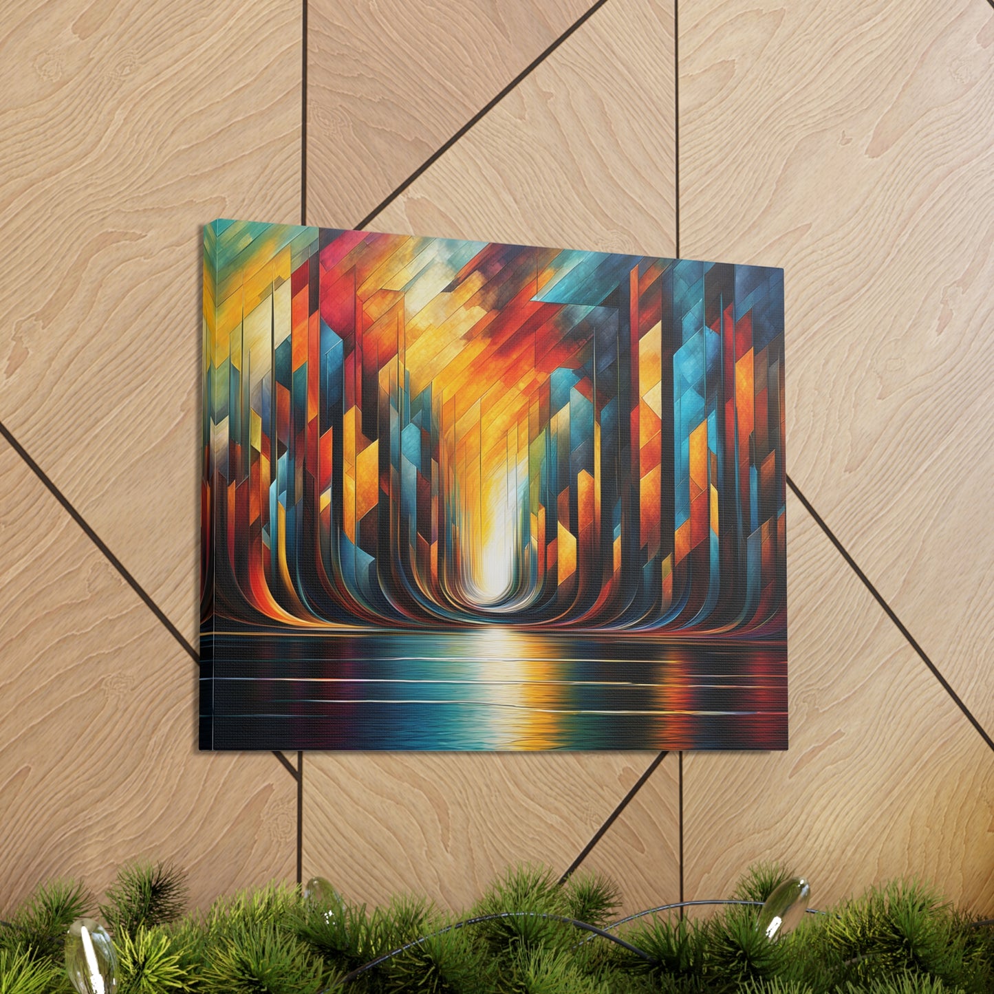 Echo of Light: Abstract Wall Décor