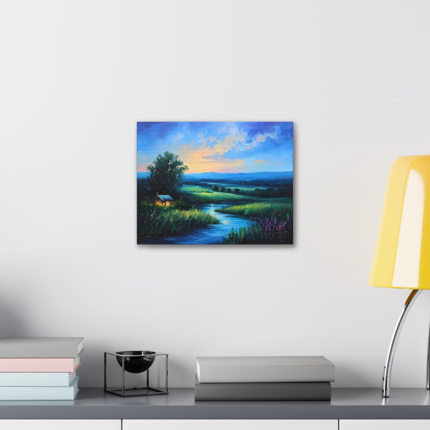 Tranquil Vista: Classic Oil Painting Wall Décor