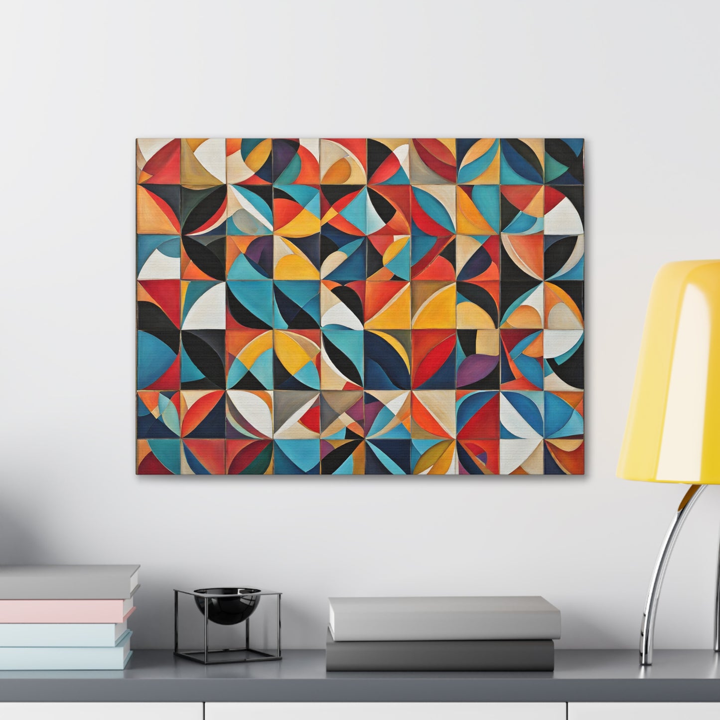 Harmonious Patterns: Abstract Wall Décor