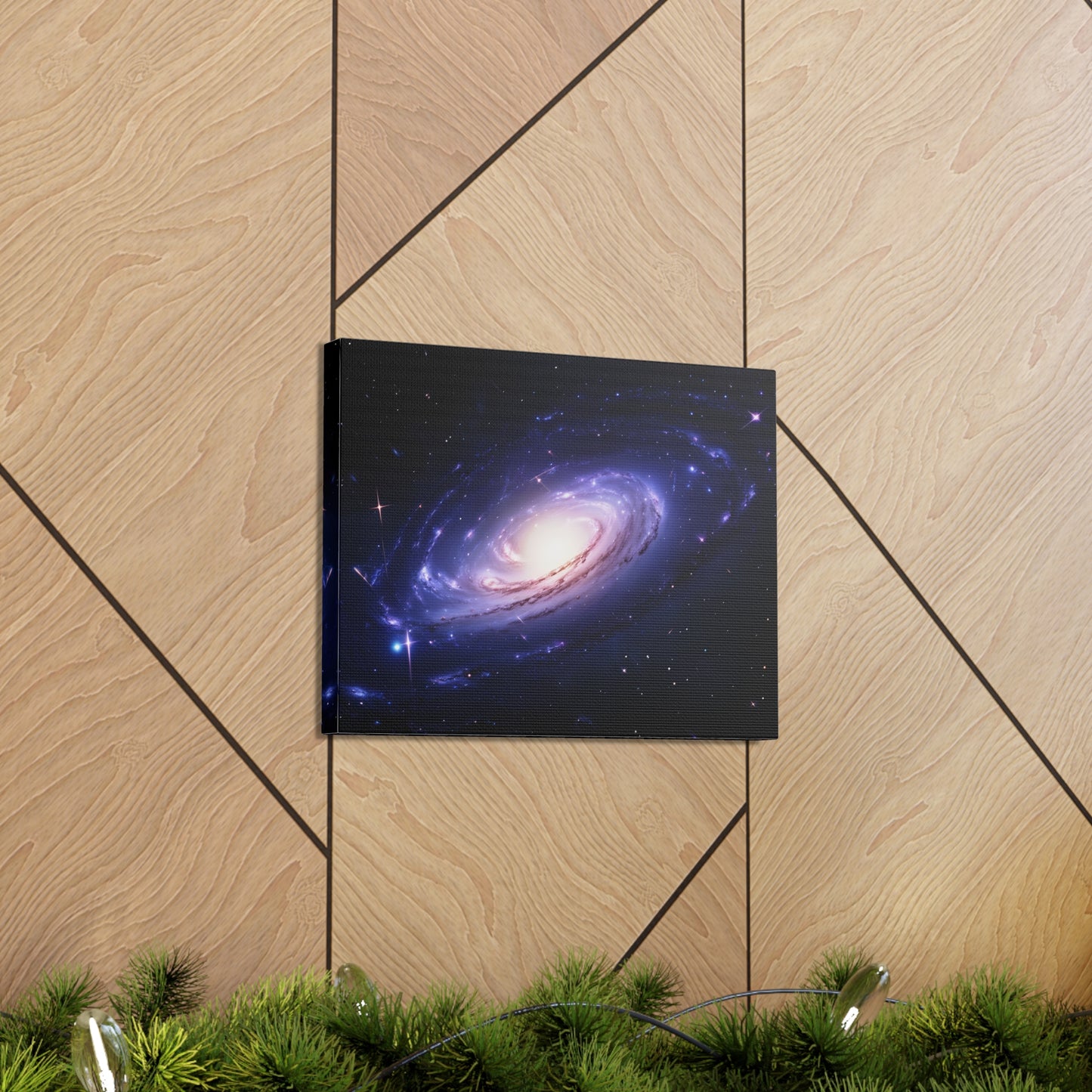 Celestial Cascade: Space Wall Décor