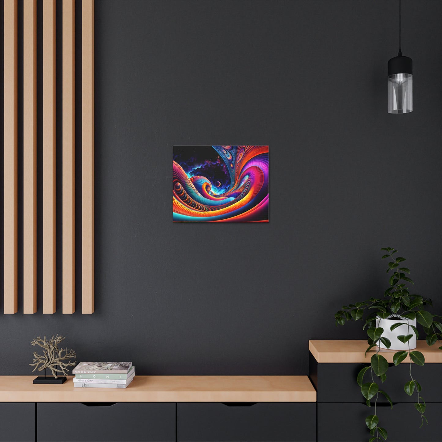 Galactic Groove: Psychedelic Wall Décor