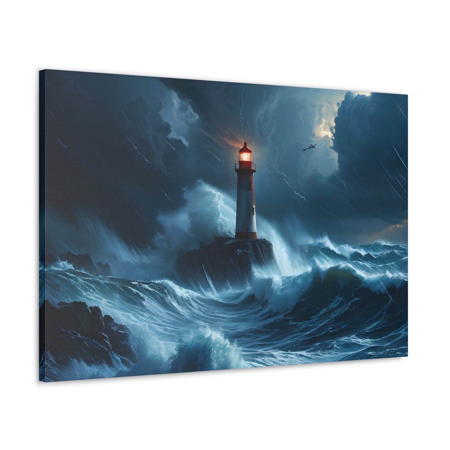 Lighthouse Luminance: Nautical Wall Décor