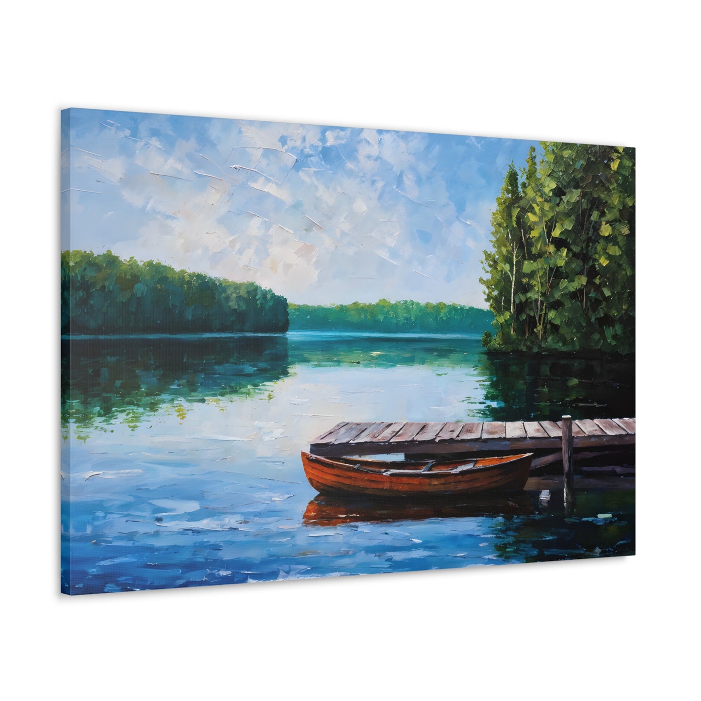 Radiant Tides: Classic Oil Painting Wall Décor