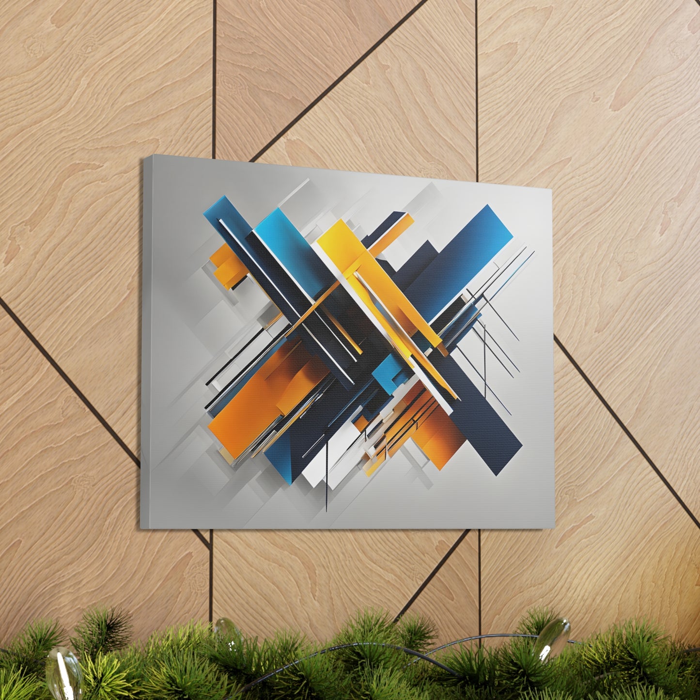 Fractal Harmony: Abstract Wall Décor