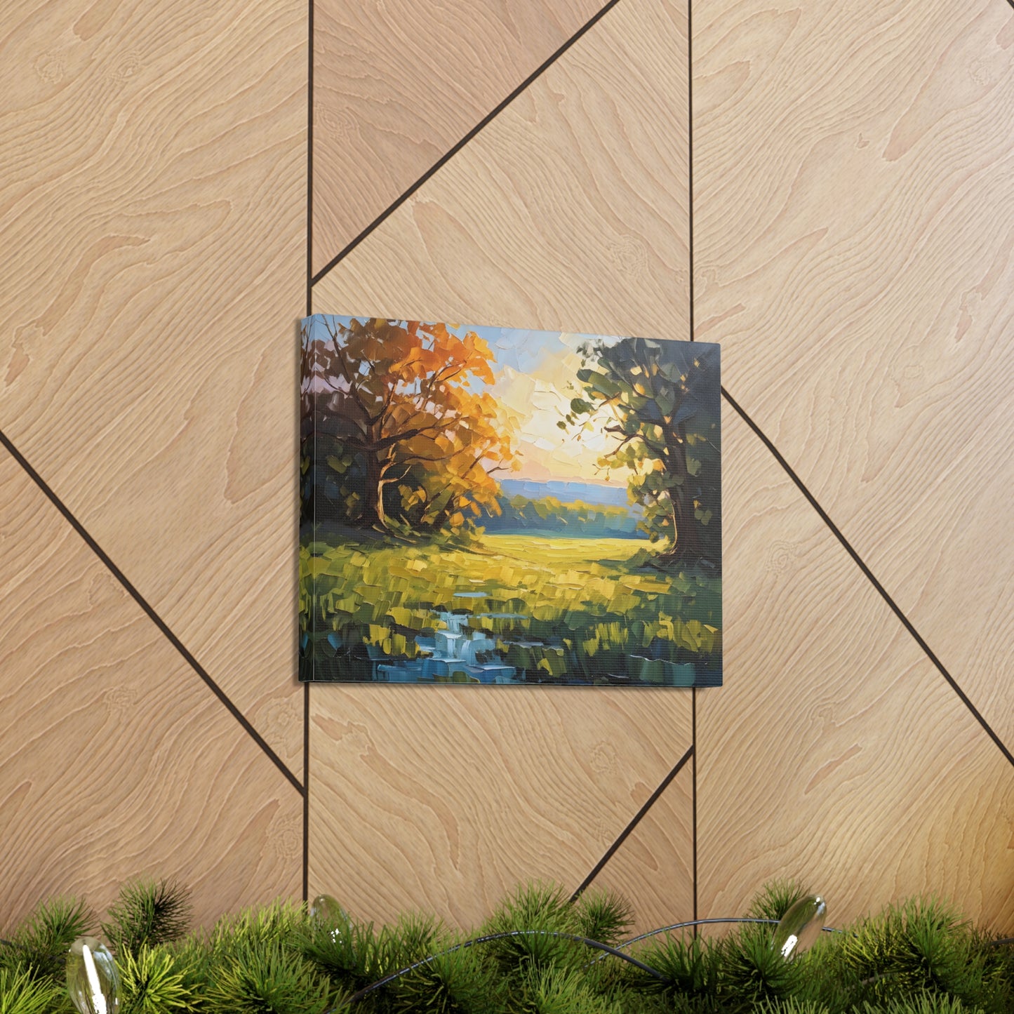 Enchanted Forest: Classic Oil Painting Wall Décor