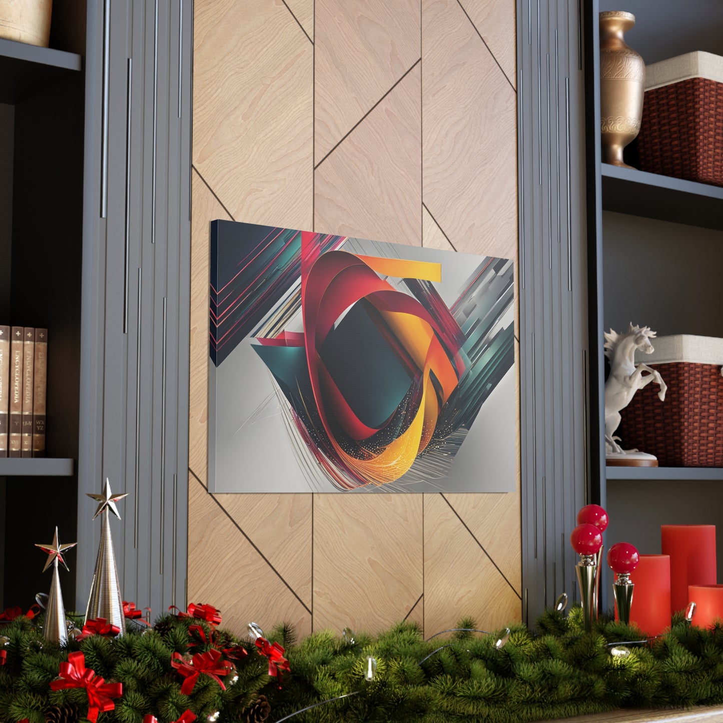 Celestial Flux: Abstract Wall Décor