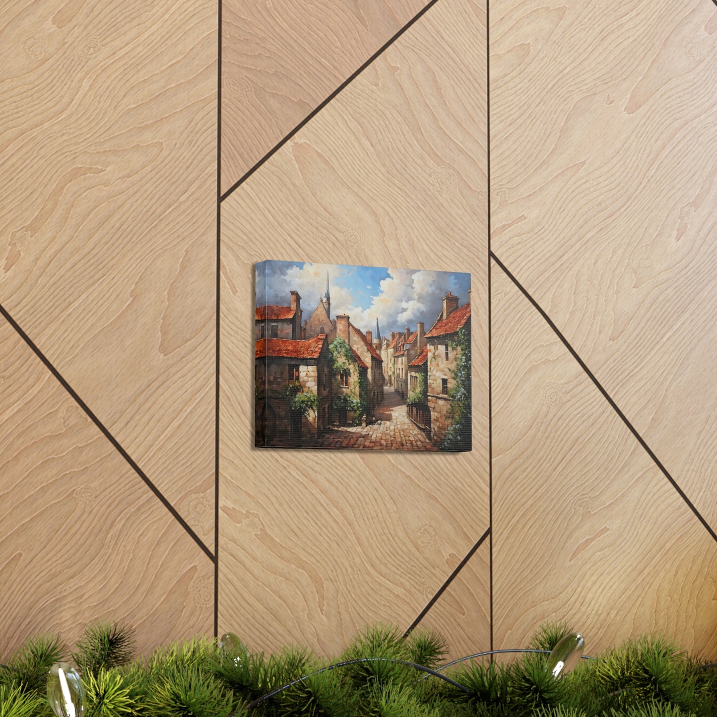 Vacant Burrow: Classic Oil Painting Wall Décor