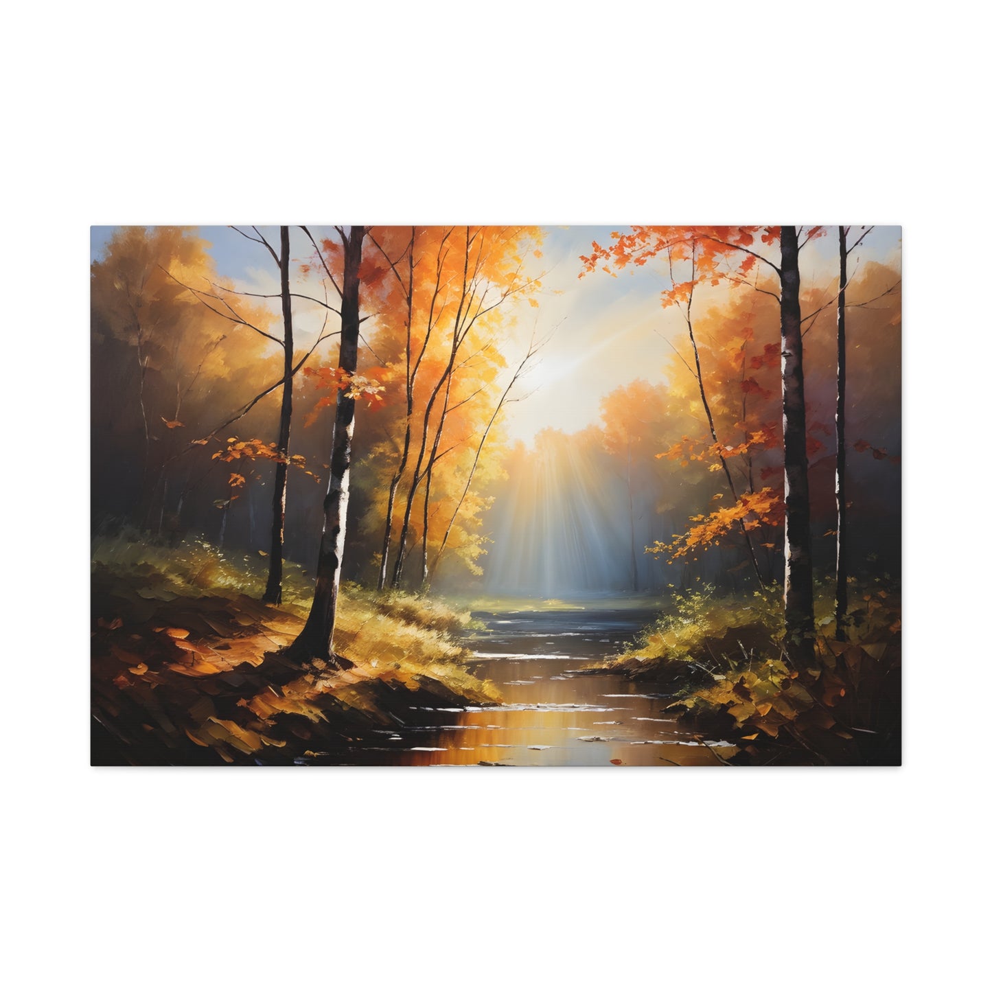 Highland Streams: Classic Oil Painting Wall Décor