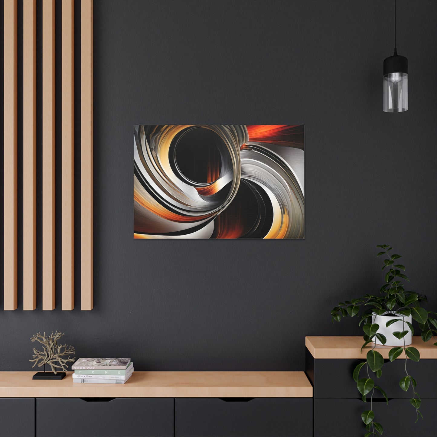 Solar Flares: Abstract Wall Décor