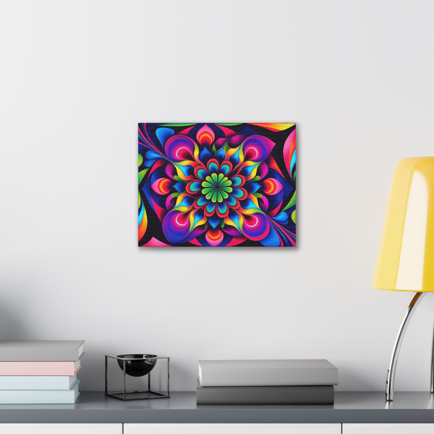 Hypnotic Hues: Psychedelic Wall Décor