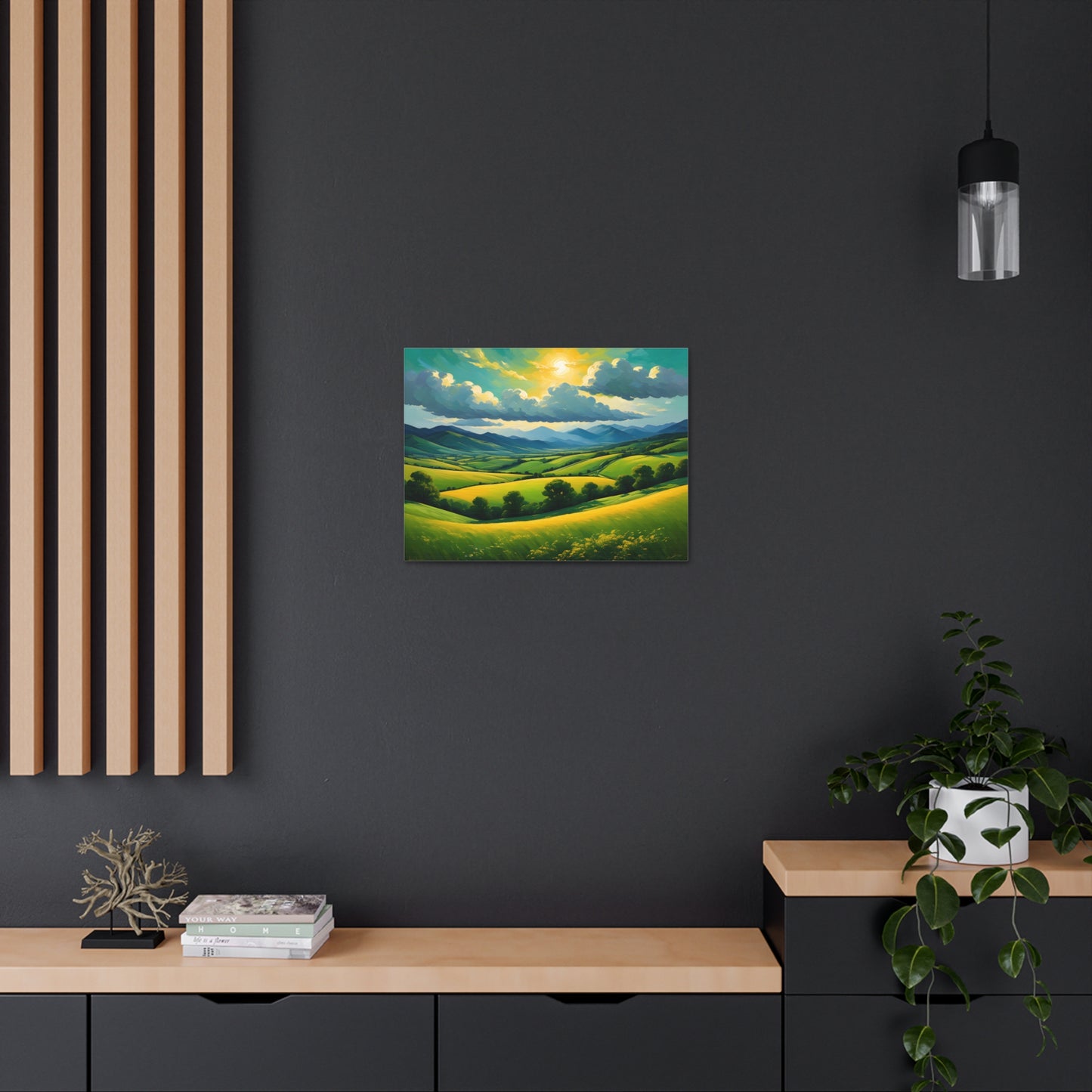 Eternal Fields: Nature's Grandeur Wall Décor