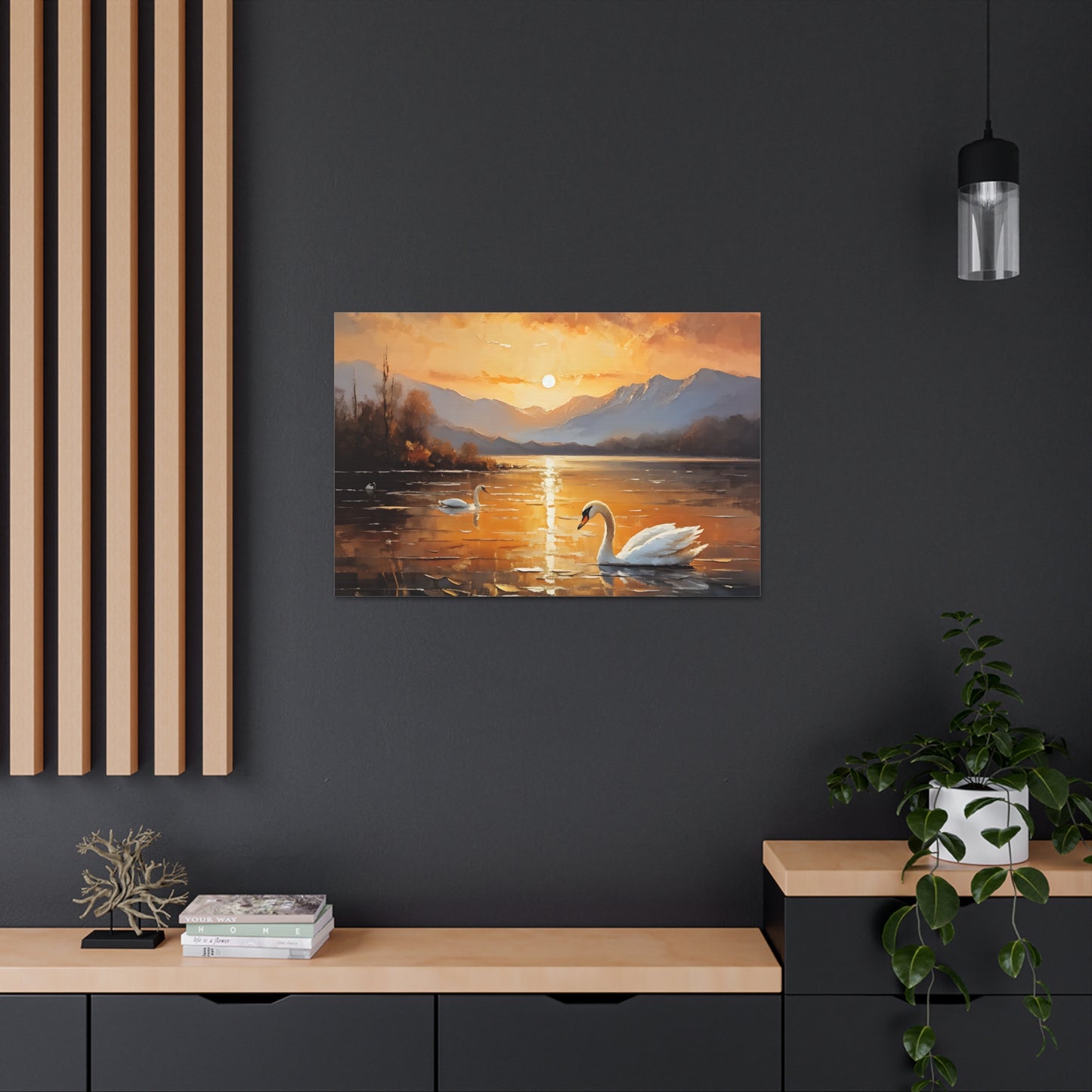 Summer’s Solace: Classic Oil Painting Wall Décor