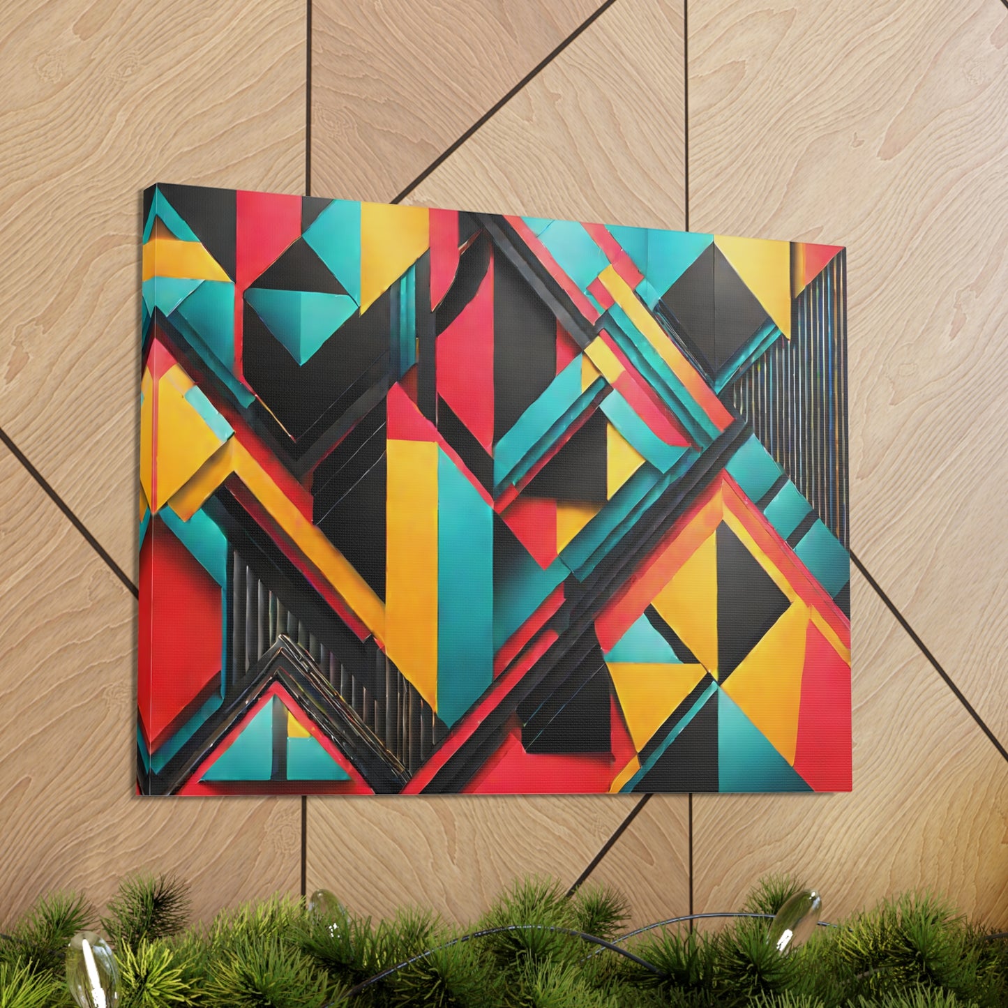 Radiant Maze: Abstract Wall Décor