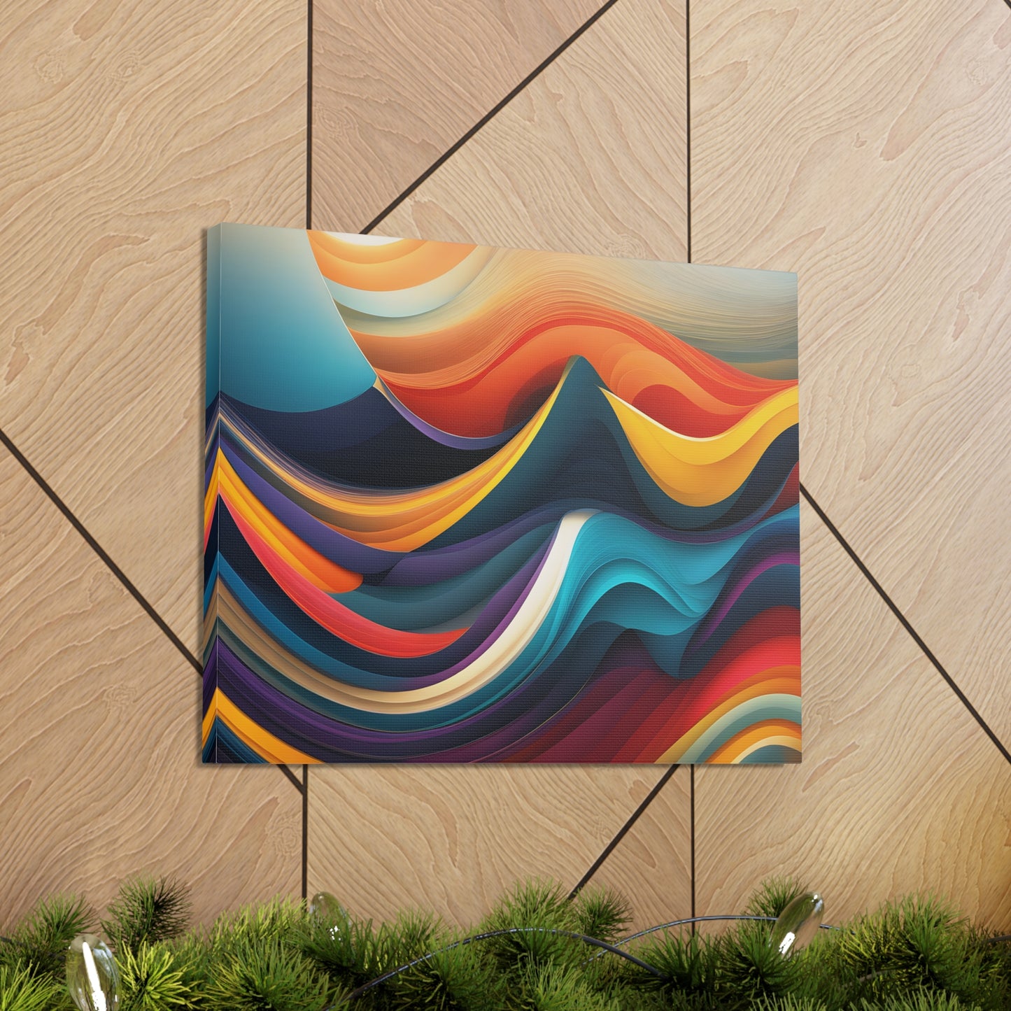 Chromatic Symphony: Abstract Wall Décor