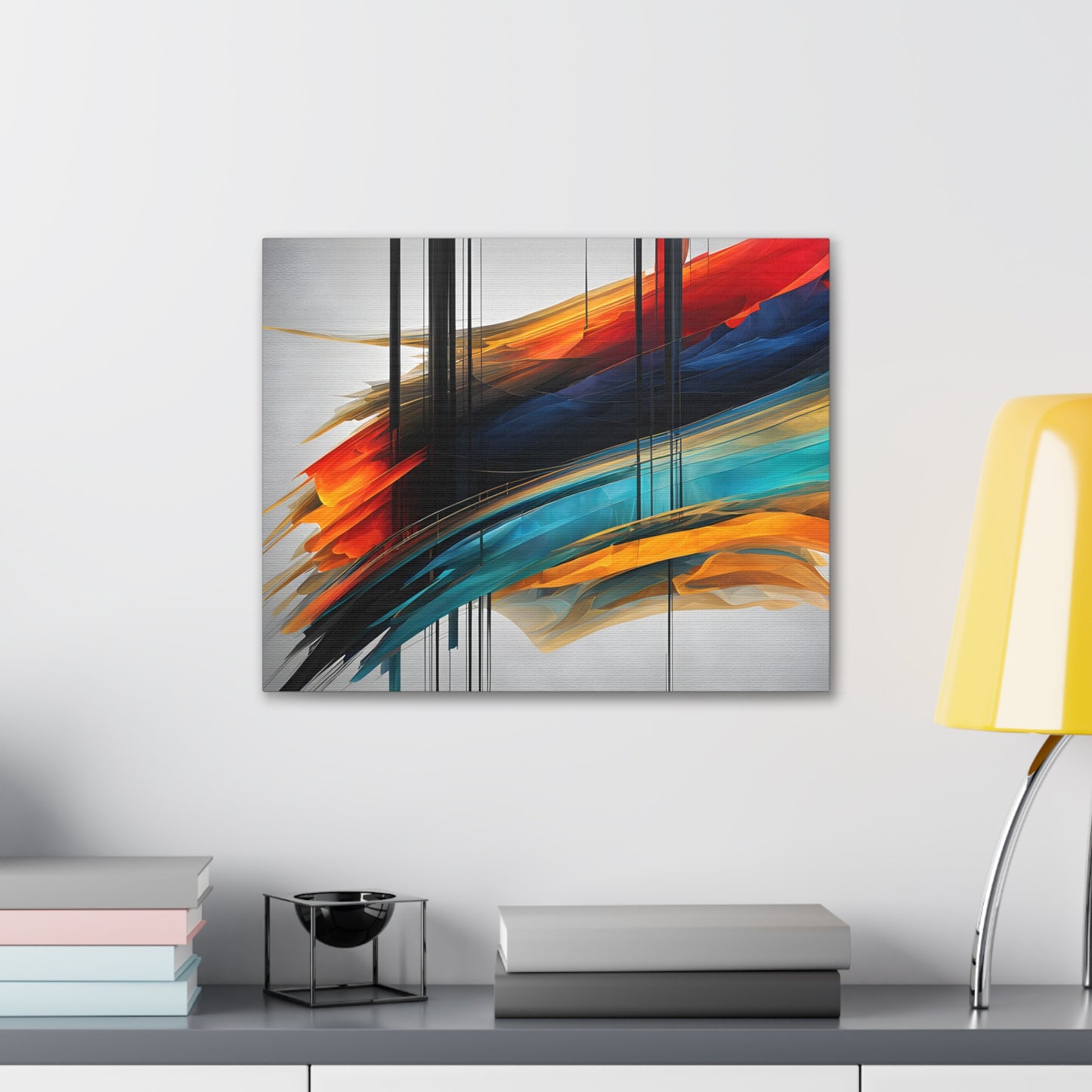 Soul's Wingspan: Abstract Wall Décor