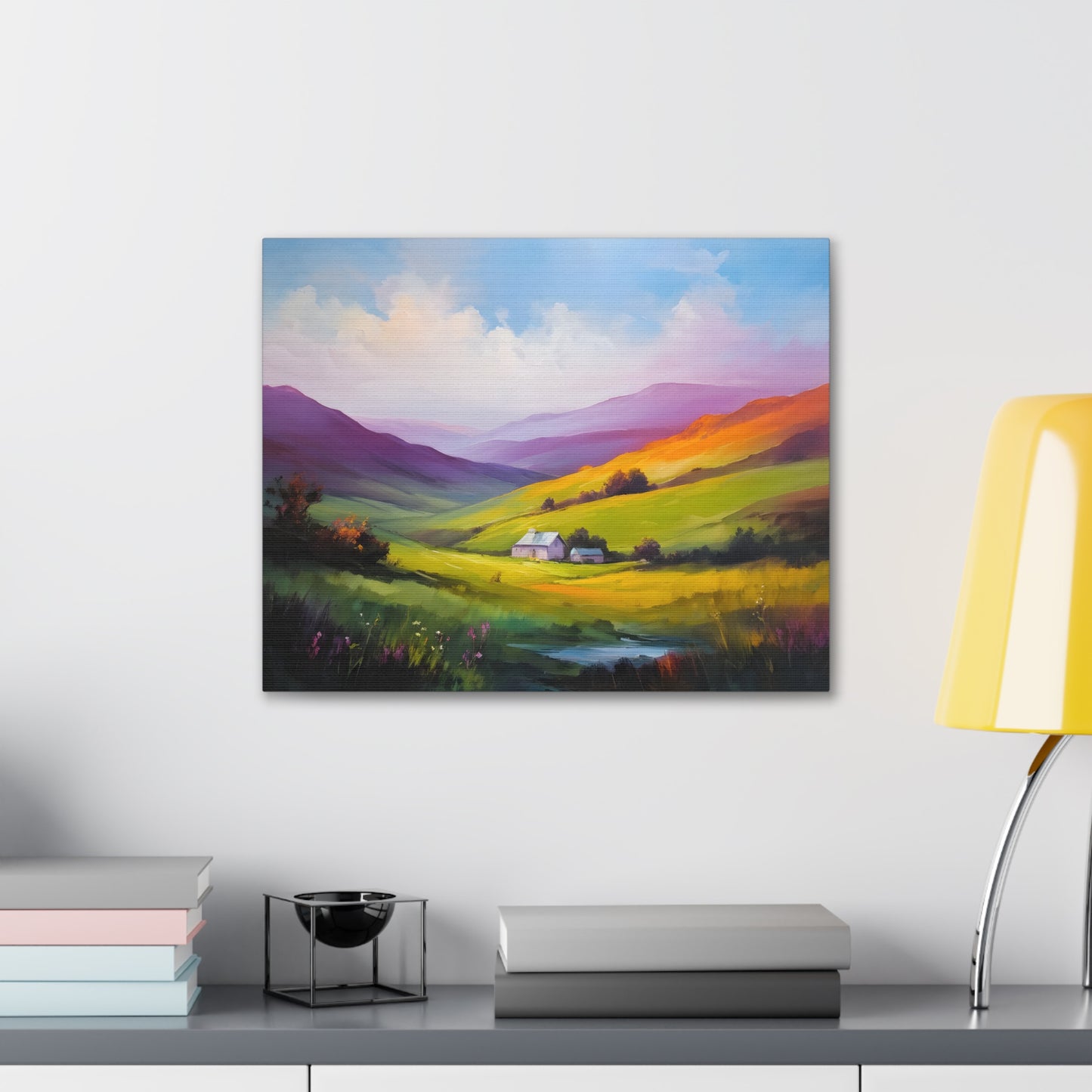 Enchanted View: Classic Oil Painting Wall Décor