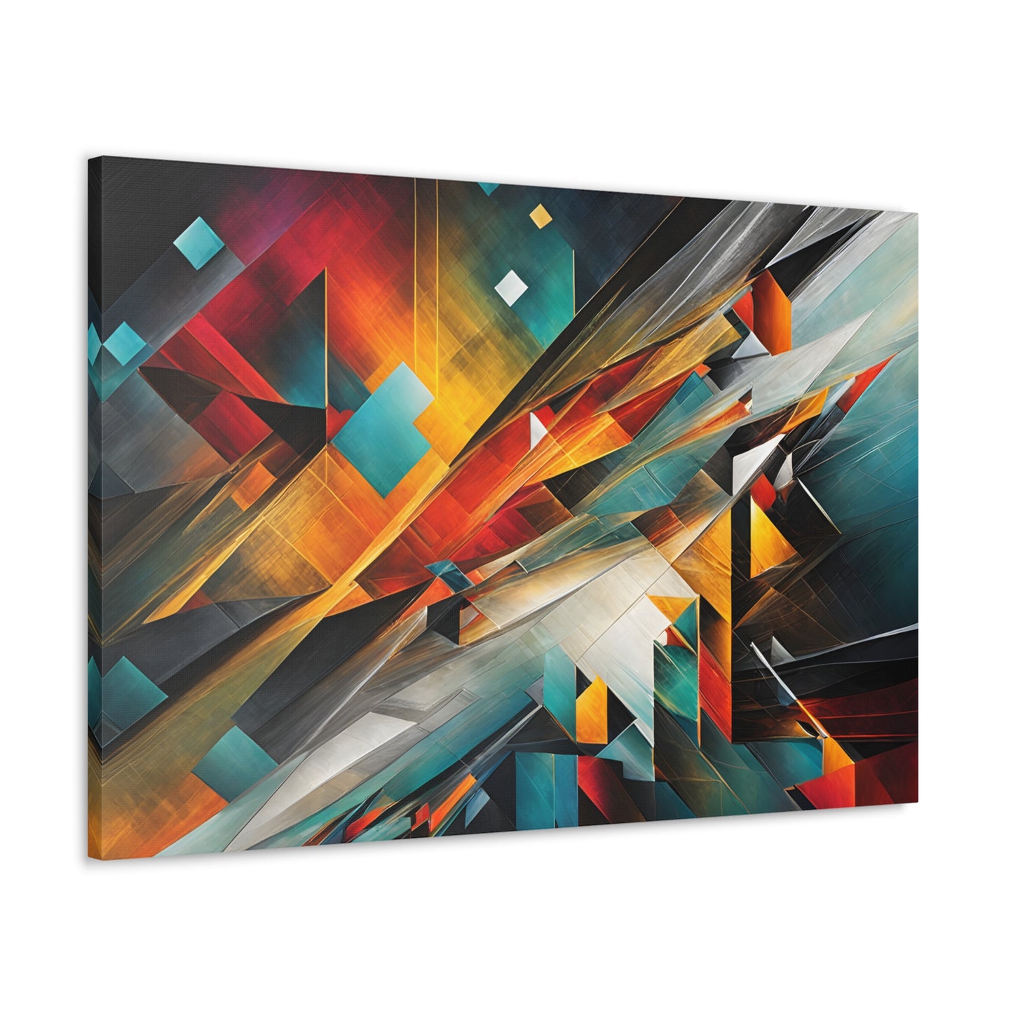 Starlit Pathways: Abstract Wall Décor