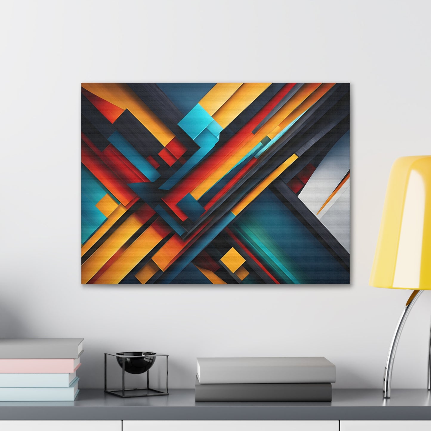 Prismatic Shifts: Abstract Wall Décor