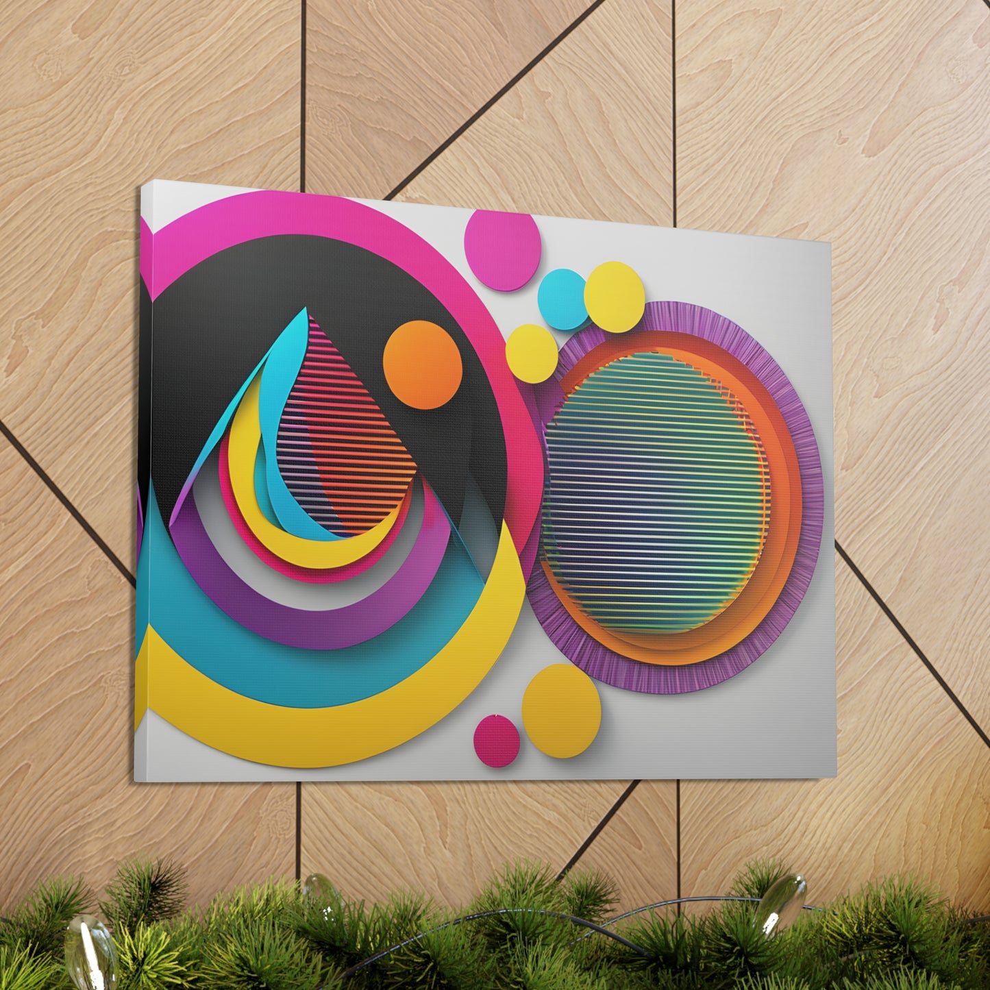 Quantum Harmony: Abstract Wall Décor