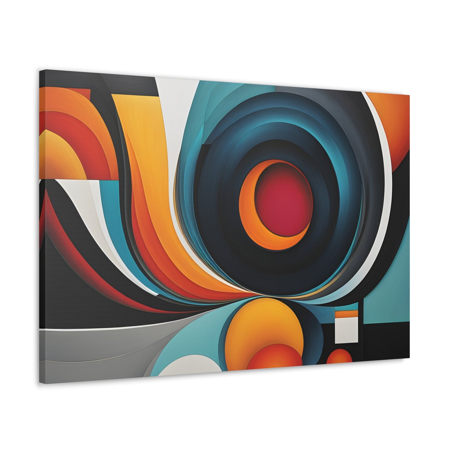 Iridescent Harmony: Abstract Wall Décor