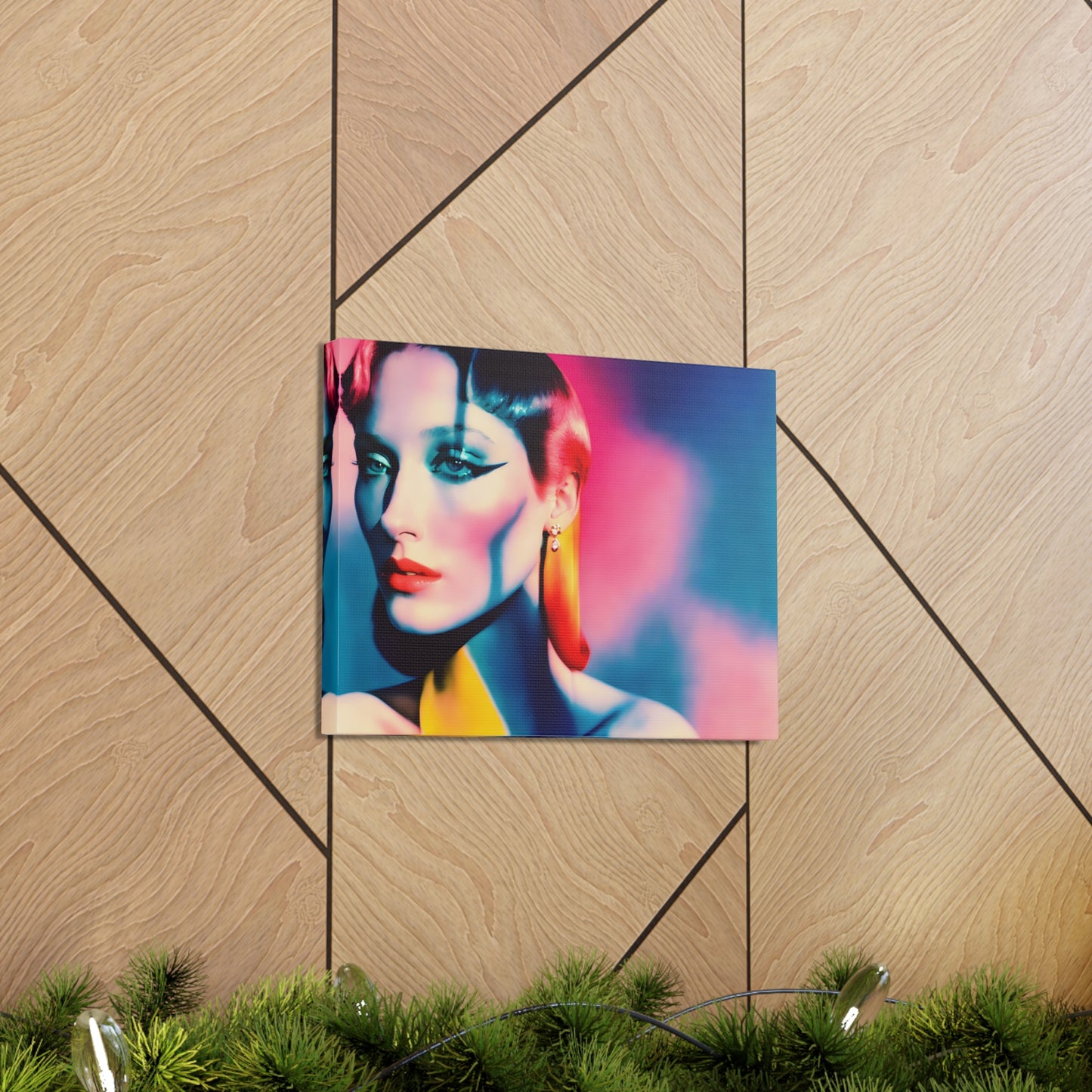 Electric Visionary: Iconic Wall Décor