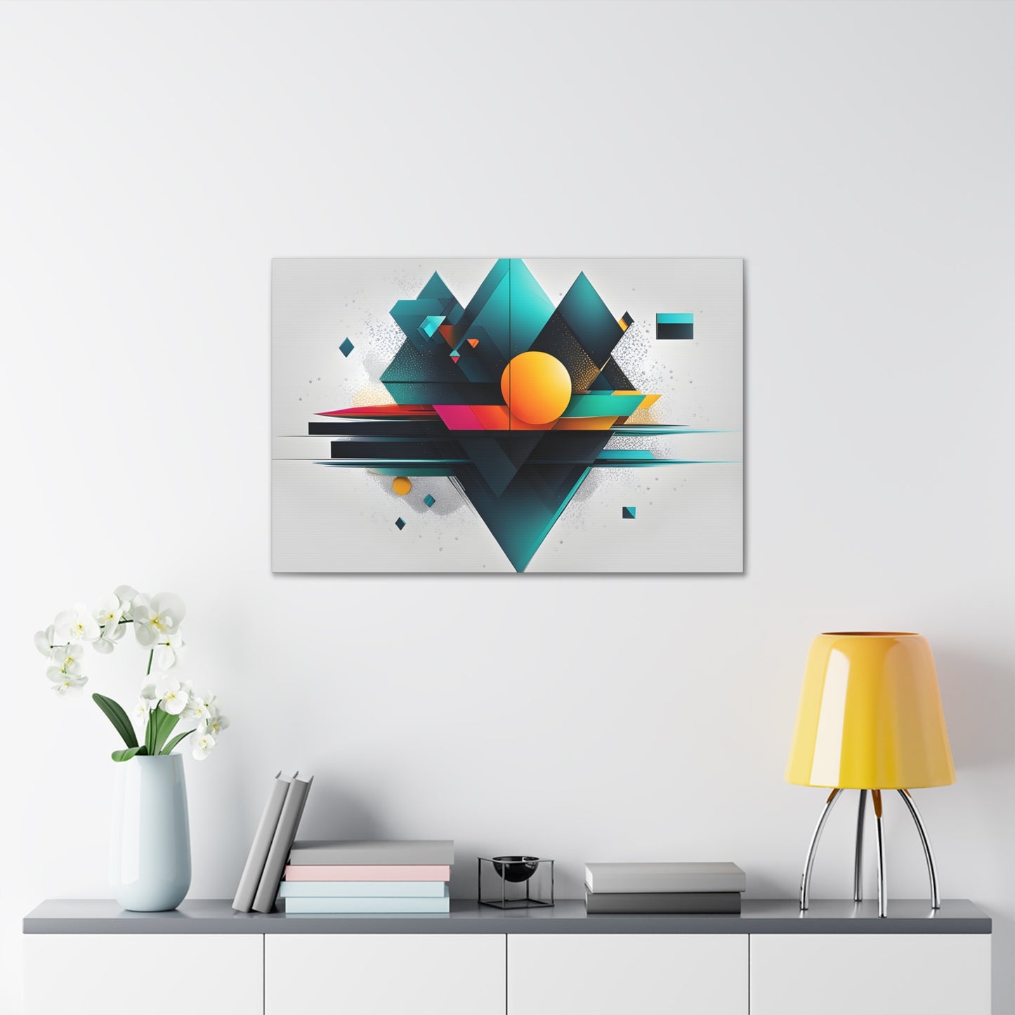 Spectrum Horizon: Abstract Wall Décor