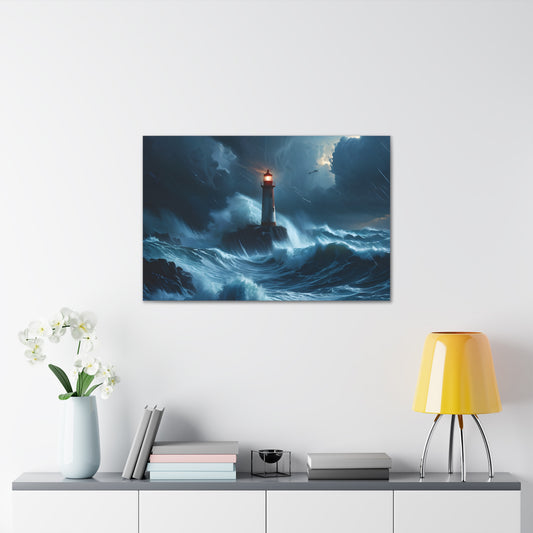 Lighthouse Luminance: Nautical Wall Décor