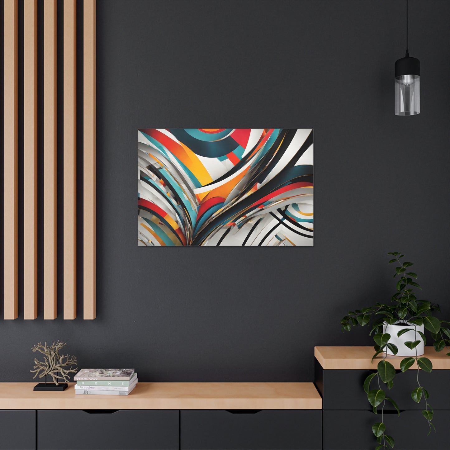 Mystical Melodies: Abstract Wall Décor