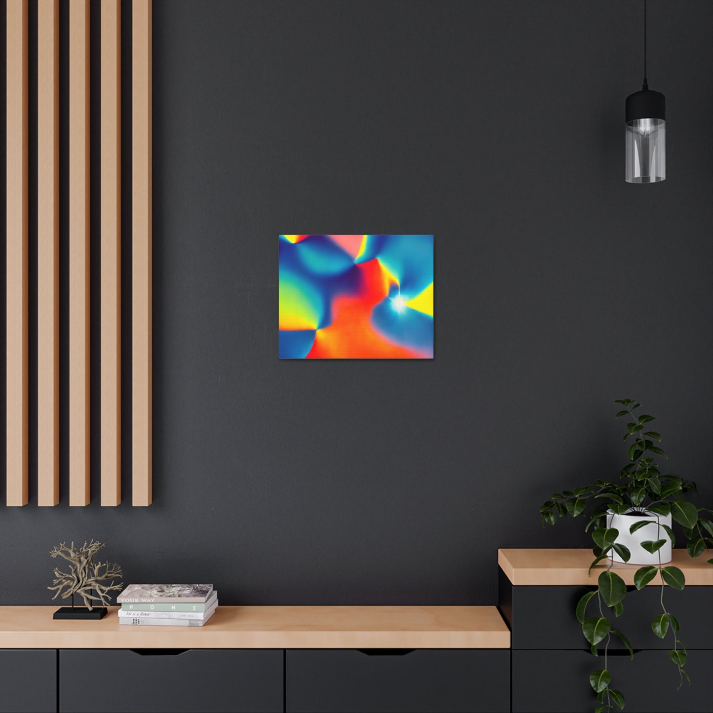 Vibrant Spectrum: Abstract Colors Wall Décor