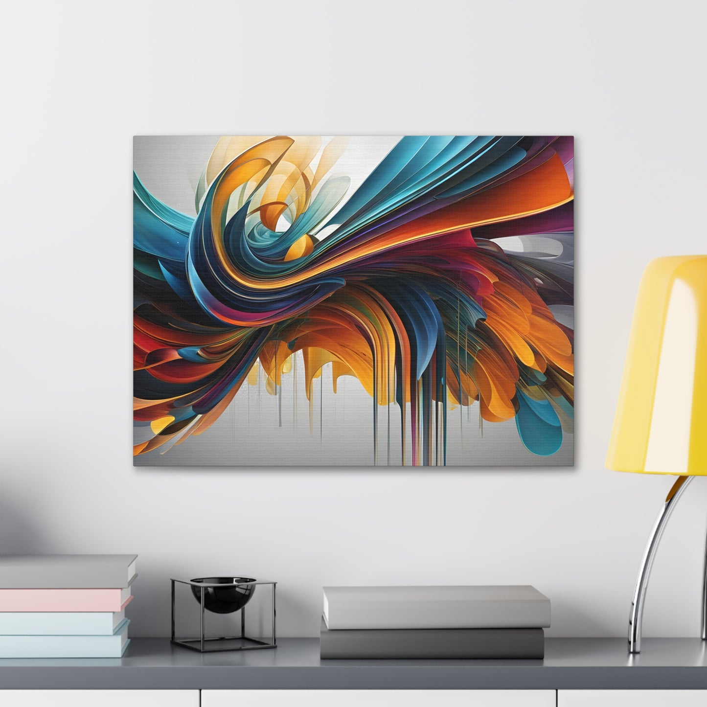 Cosmic Threads: Abstract Wall Décor