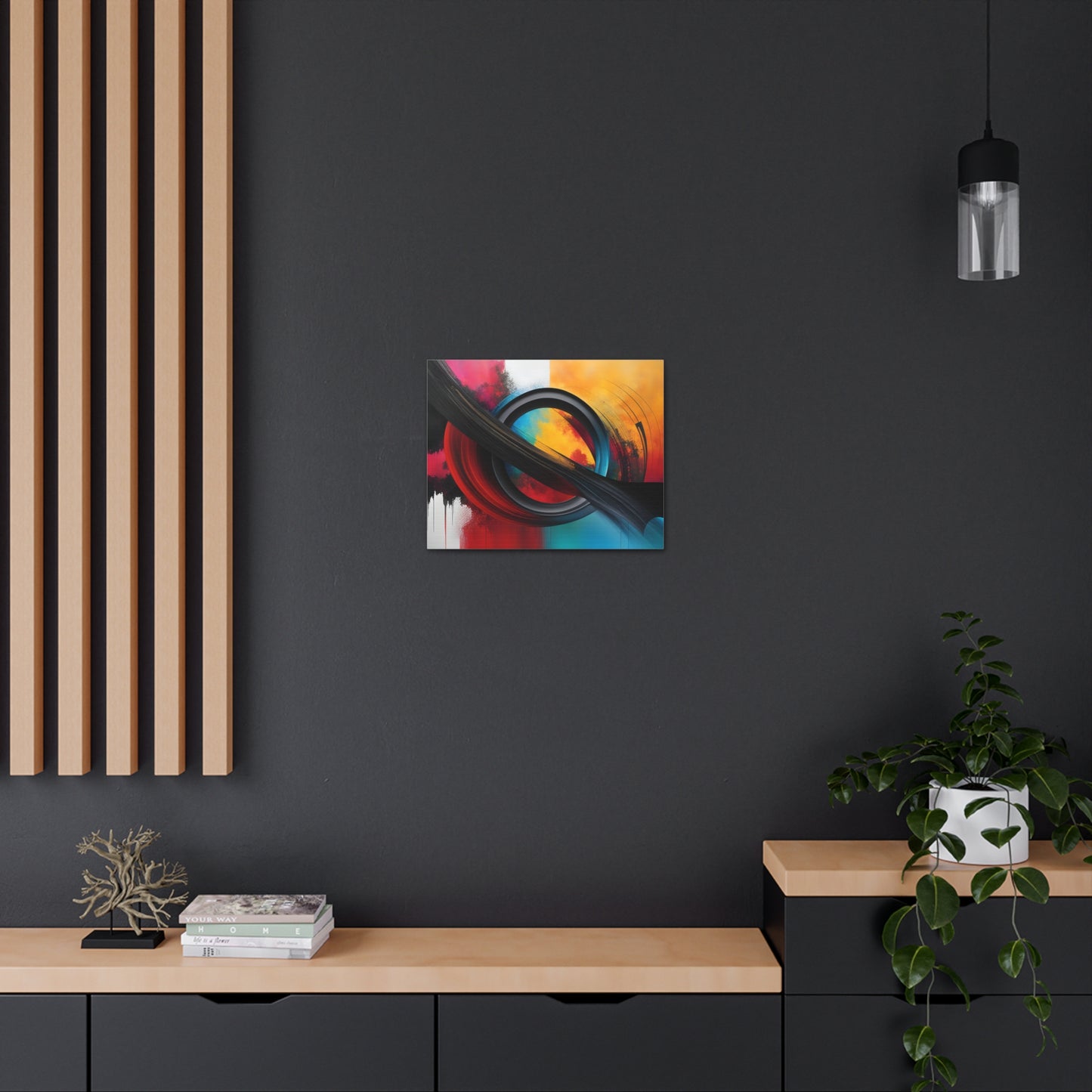 Radiant Odyssey: Abstract Wall Décor