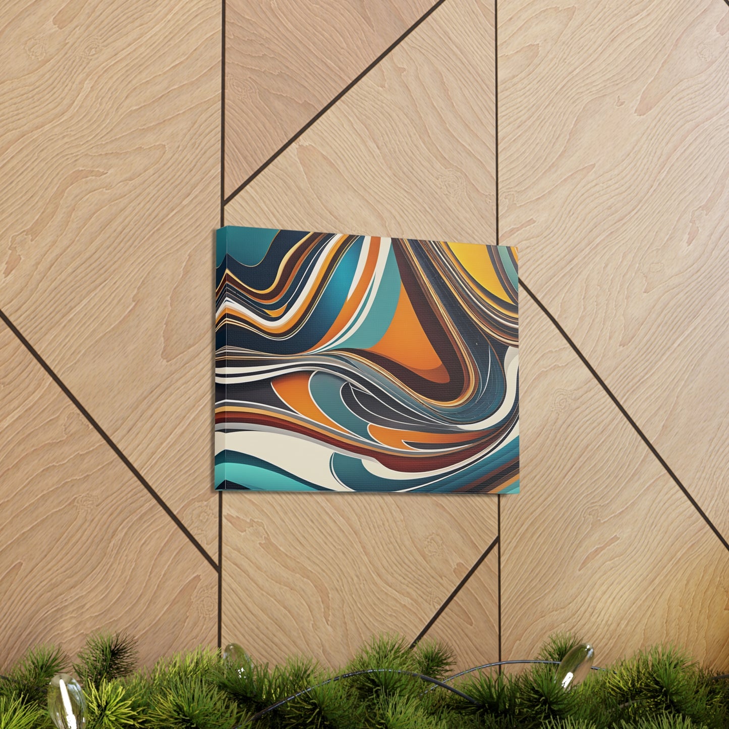 Sublime Waves: Abstract Wall Décor