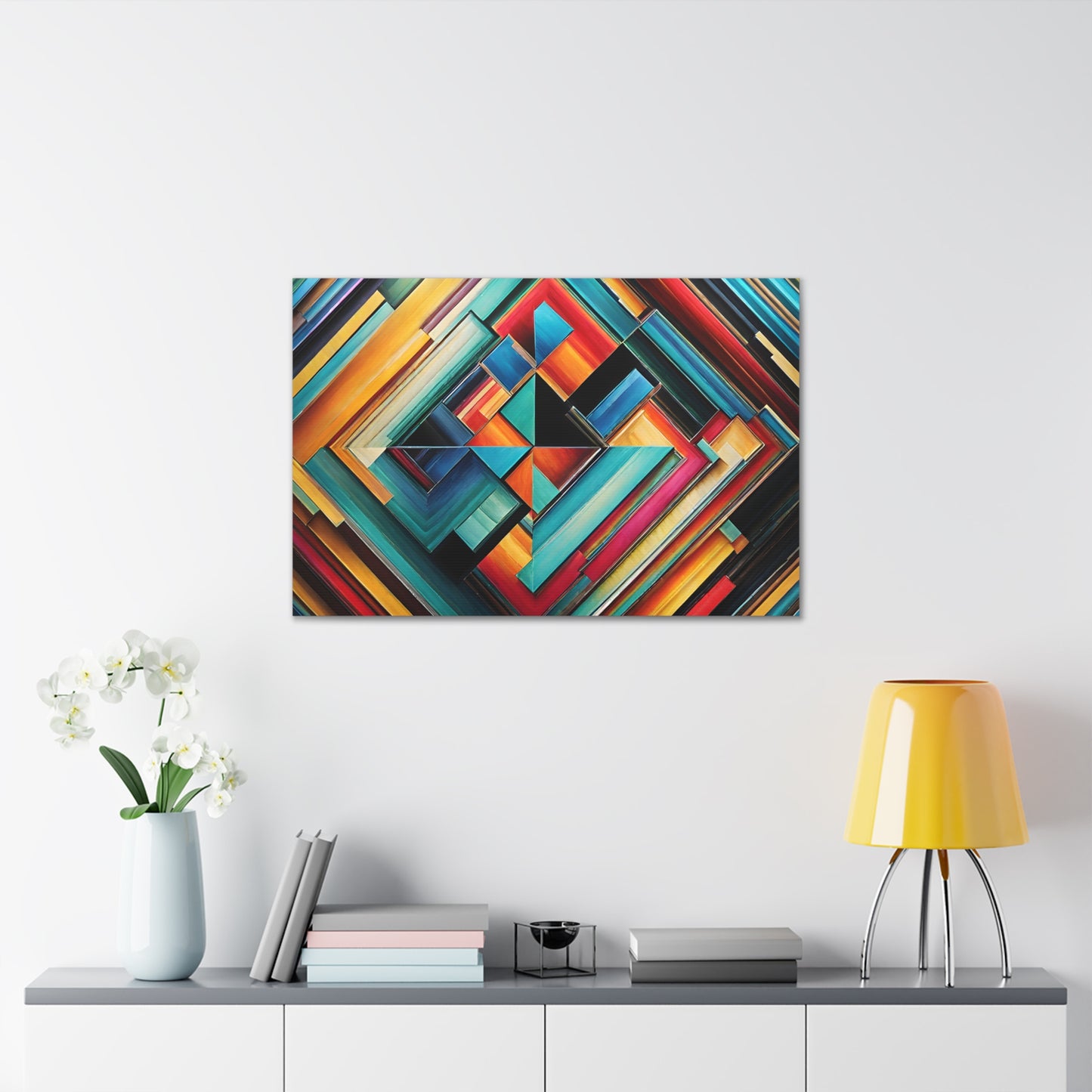 Starlit Whispers: Abstract Wall Décor